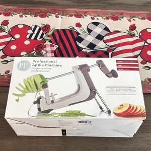 Apple Peeler and Corer - Silver and Black
